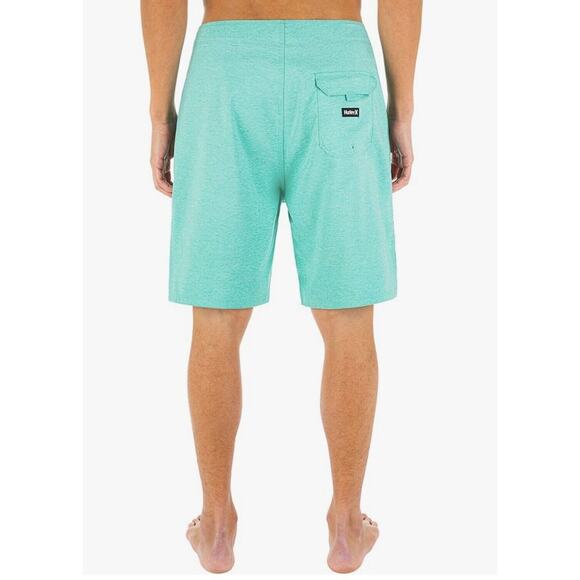 HURLEY Men 32 Green One & Only Cross Dye 8" Inseam Board Shorts Swim Trunks NEW - Picture 2 of 5